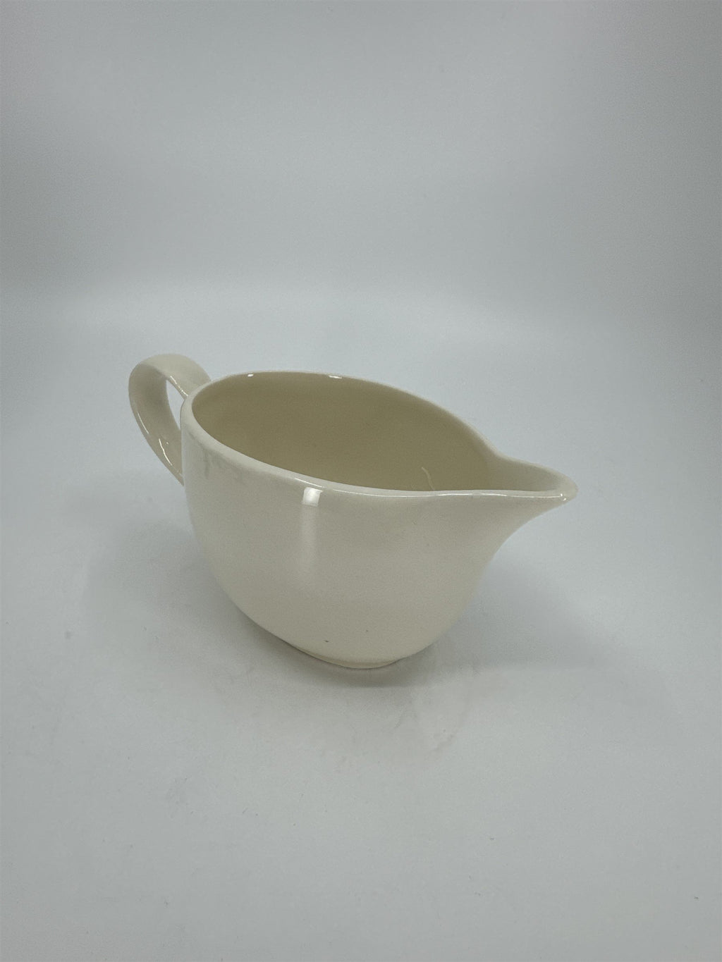 Vintage Alleghenyware Canonsburg Pottery Co. Wild Clover USA Creamer Gravy Coupe