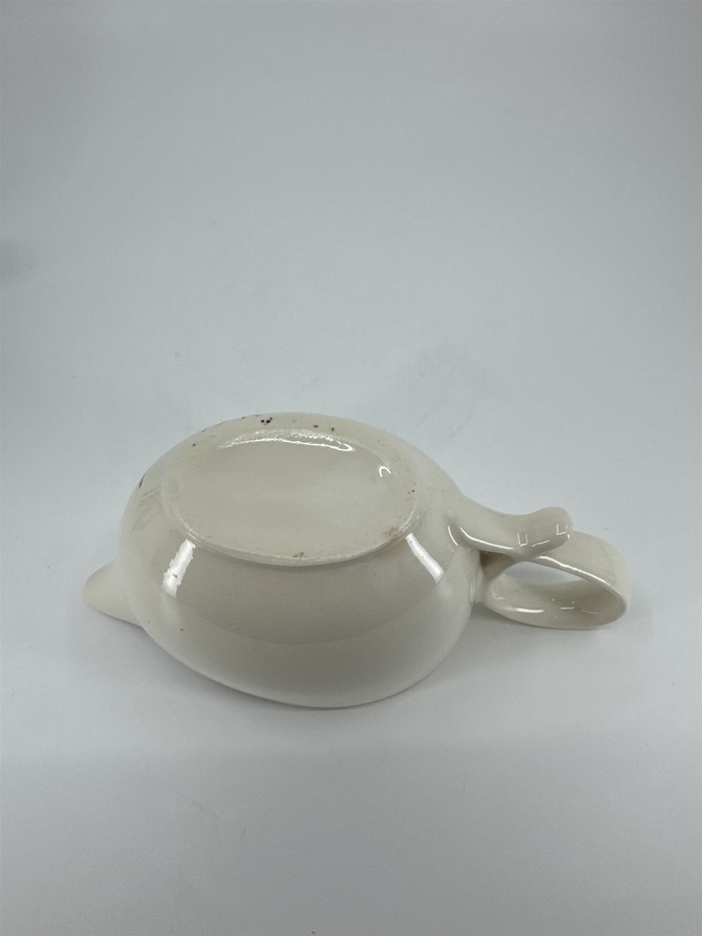 Vintage Alleghenyware Canonsburg Pottery Co. Wild Clover USA Creamer Gravy Coupe