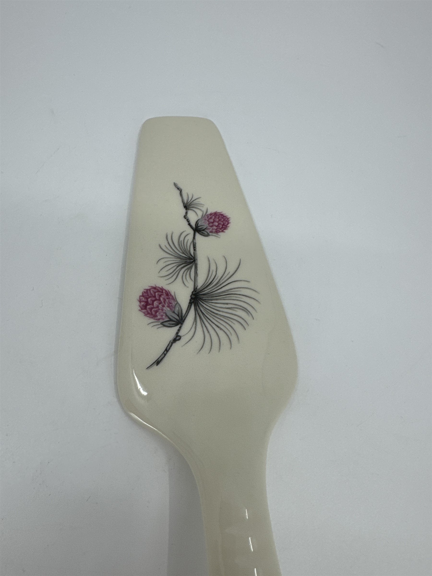 Vintage Alleghenyware Canonsburg Pottery Co. Wild Clover USA Pie/Cake Server