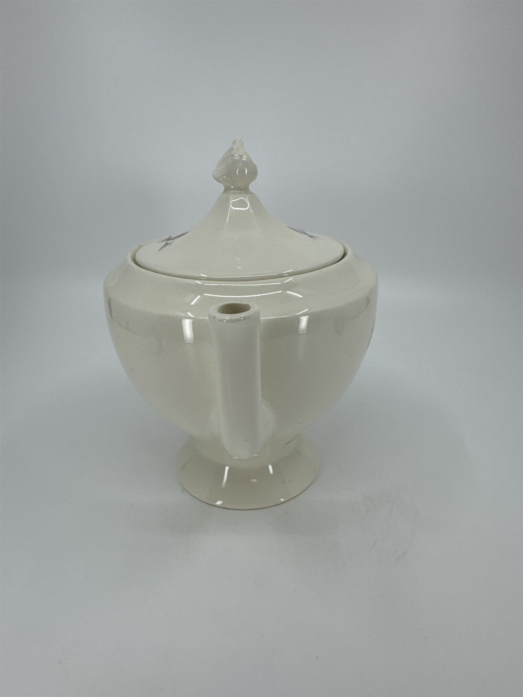 Vintage Alleghenyware Canonsburg Pottery Co. Wild Clover USA Lidded Teapot
