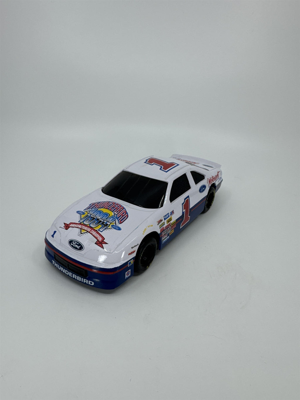 1/24 Scale Die-Cast Bank #1 1994 Champion Thunderbird 1 of 2,500 Model Bank +Key