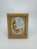 Vintage Bristol Craft Inc. Washingtonville NY Friendship Prayer Framed Blessing