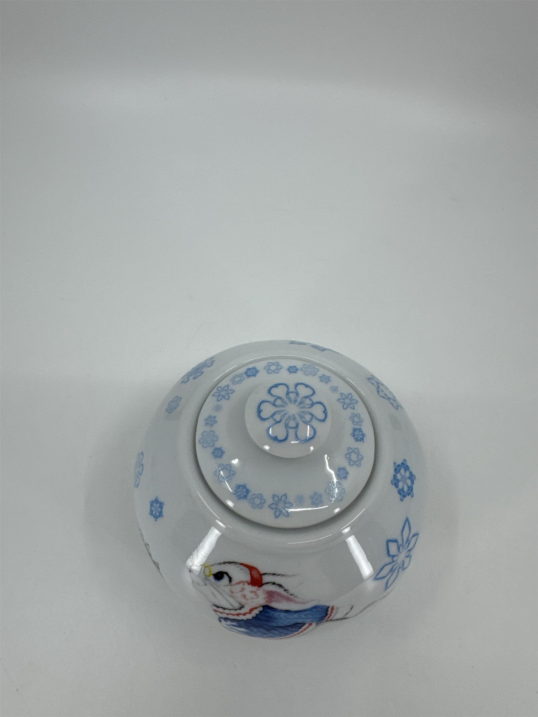 Cardew Design England Paul Cardew Alice in Wonderland Rabbit Sugar Covered Dish