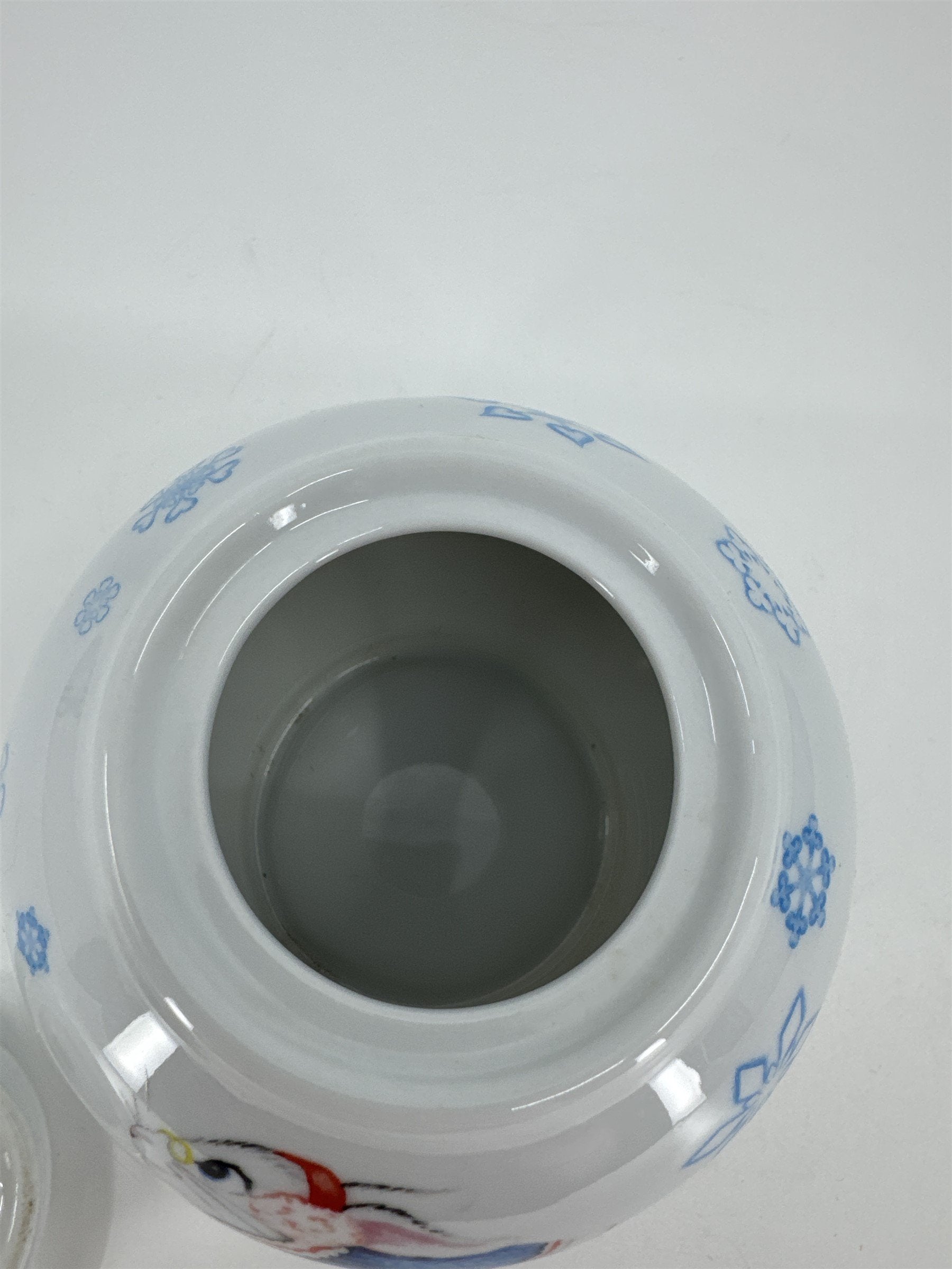 Cardew Design England Paul Cardew Alice in Wonderland Rabbit Sugar Covered Dish