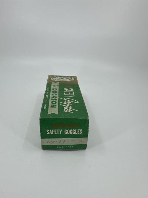Empty Box for Safety Goggles by Dockson Detroit Michigan Vintage Empty Box