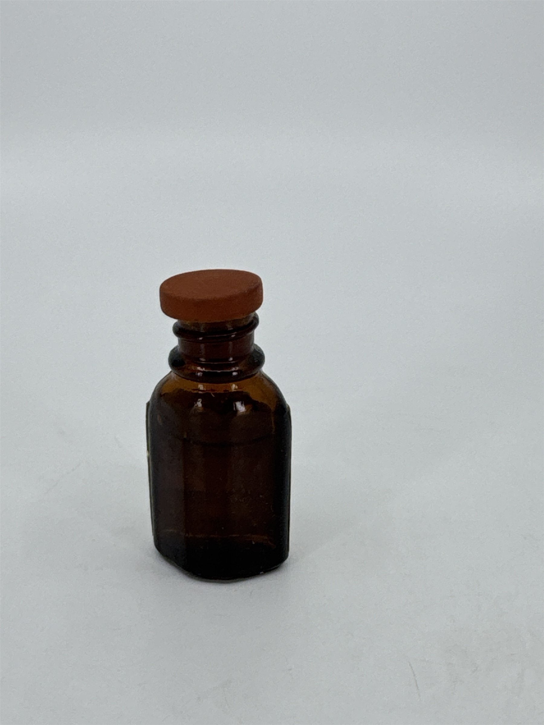 Vintage Tincture of Iodine Bottle Skull & Crossbones ADDE CO. Baltimore MD 1/4oz