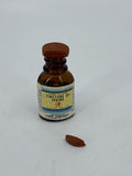 Vintage Tincture of Iodine Bottle Skull & Crossbones ADDE CO. MD **Broken Cap**