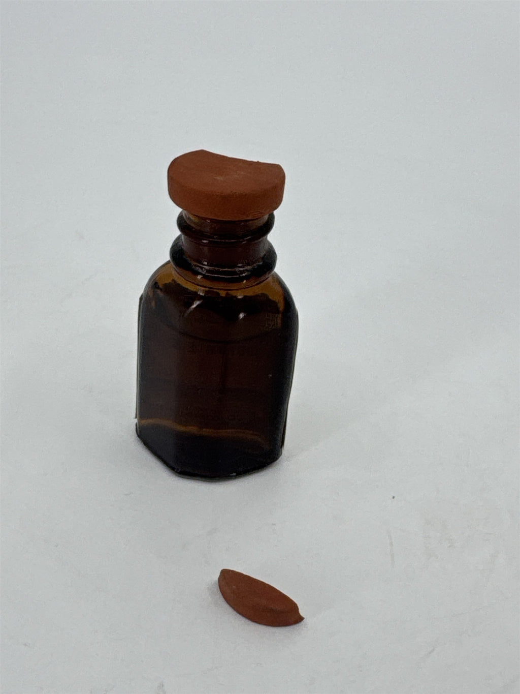 Vintage Tincture of Iodine Bottle Skull & Crossbones ADDE CO. MD **Broken Cap**