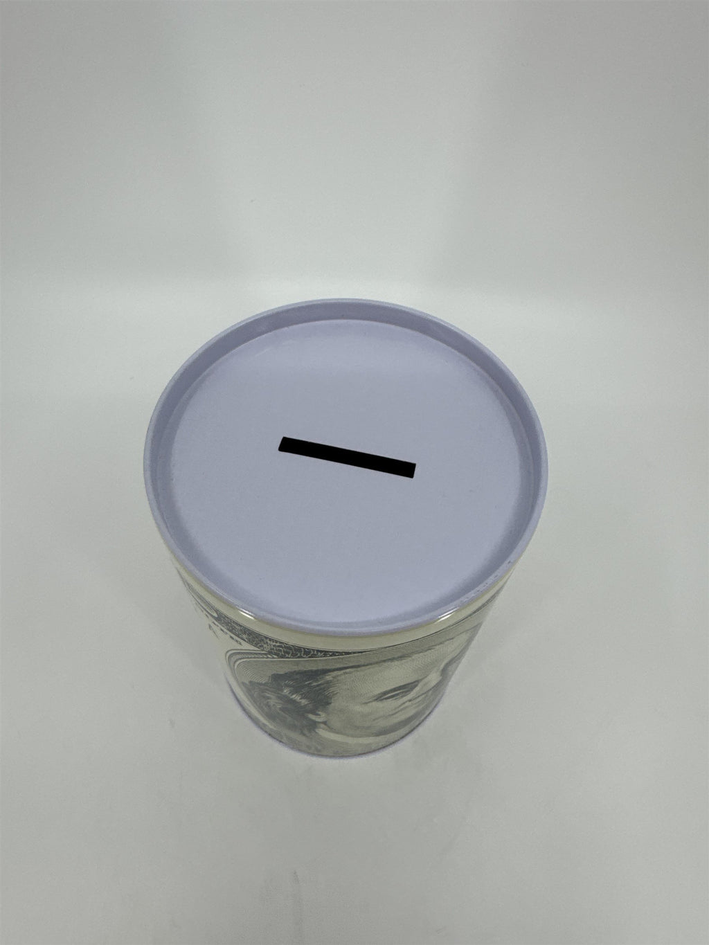 Tin Money Piggy Bank Savings 6" Ben Franklin Coin Jar Box Saver Great for Kids!