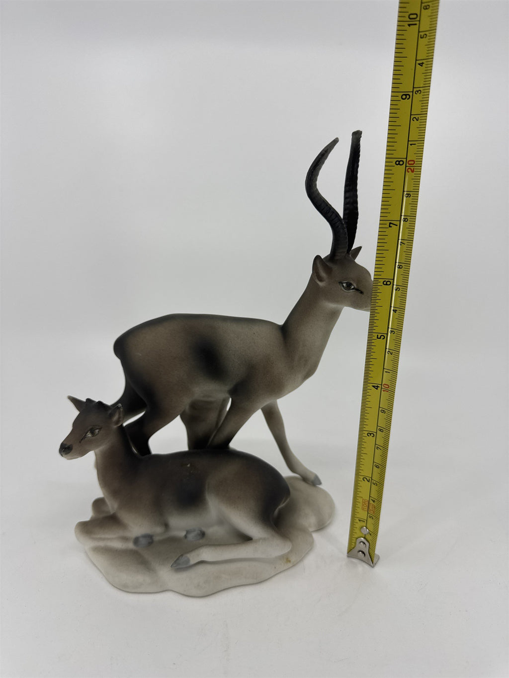 Vintage Tito Made in Spain Antelope Baby Figurine REPAIRED Ceramic Art