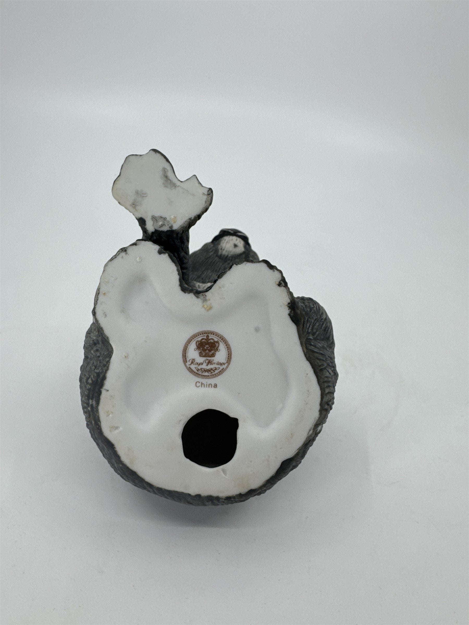 Vintage Royal Heritage China Porcelain Hand-Painted Koala Bear Figurine