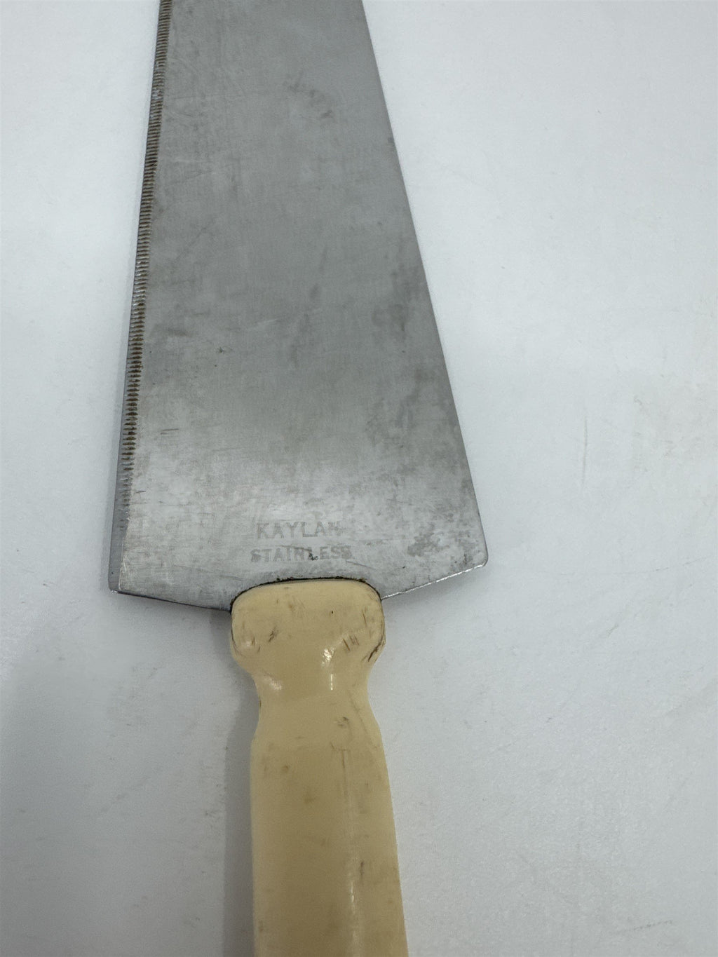 Vintage Stainless Steel Kaylan Pie Knife Server