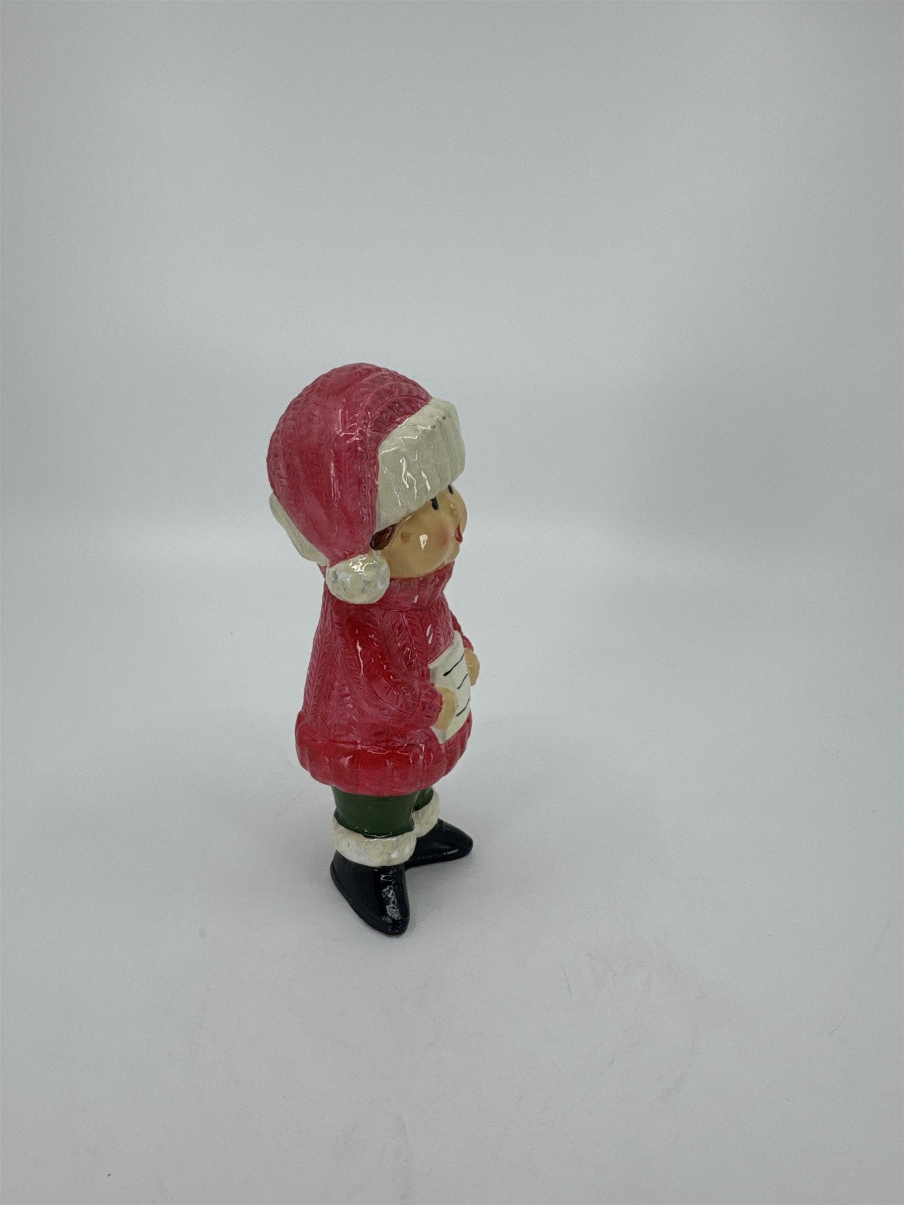 RB Made in Japan Christmas Caroler Figurine