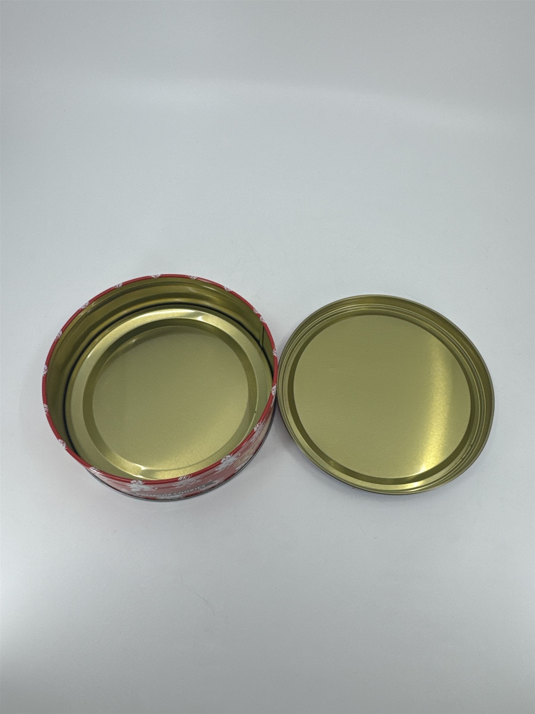 Empty Peanuts Snoopy Merry & Bright Holiday Cookies Tin Empty Tin Container