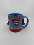 Vintage Superhero Superman Cloaked Coffee Mug DC Comics Originals