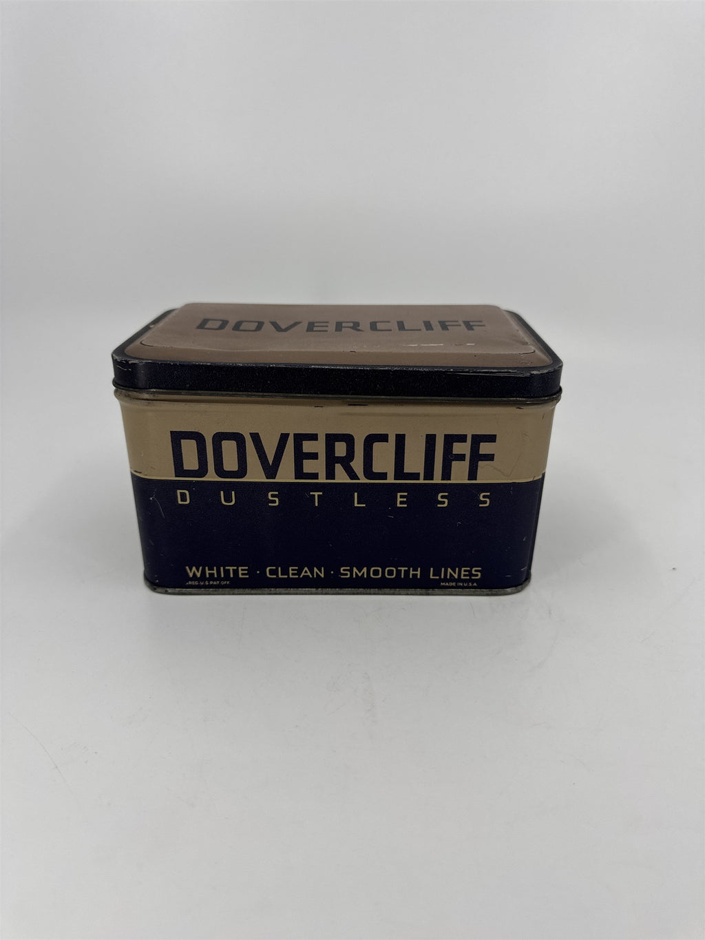 Vintage Dovercliff Dustless Old Faithful The American Crayon Company Ohio NY Tin