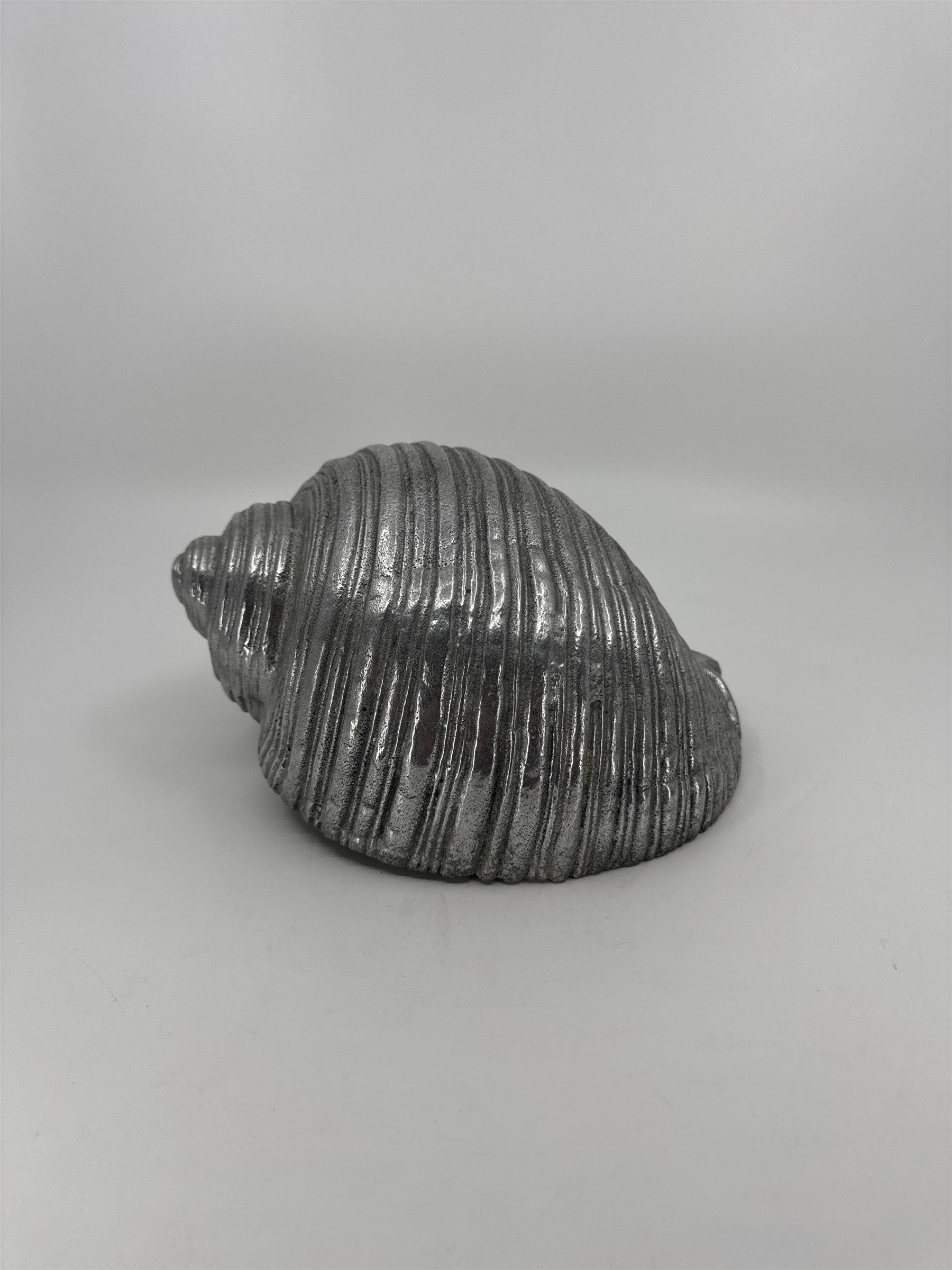 Metal Triton Conch Seashell Sea Shell Sculpture Made in India