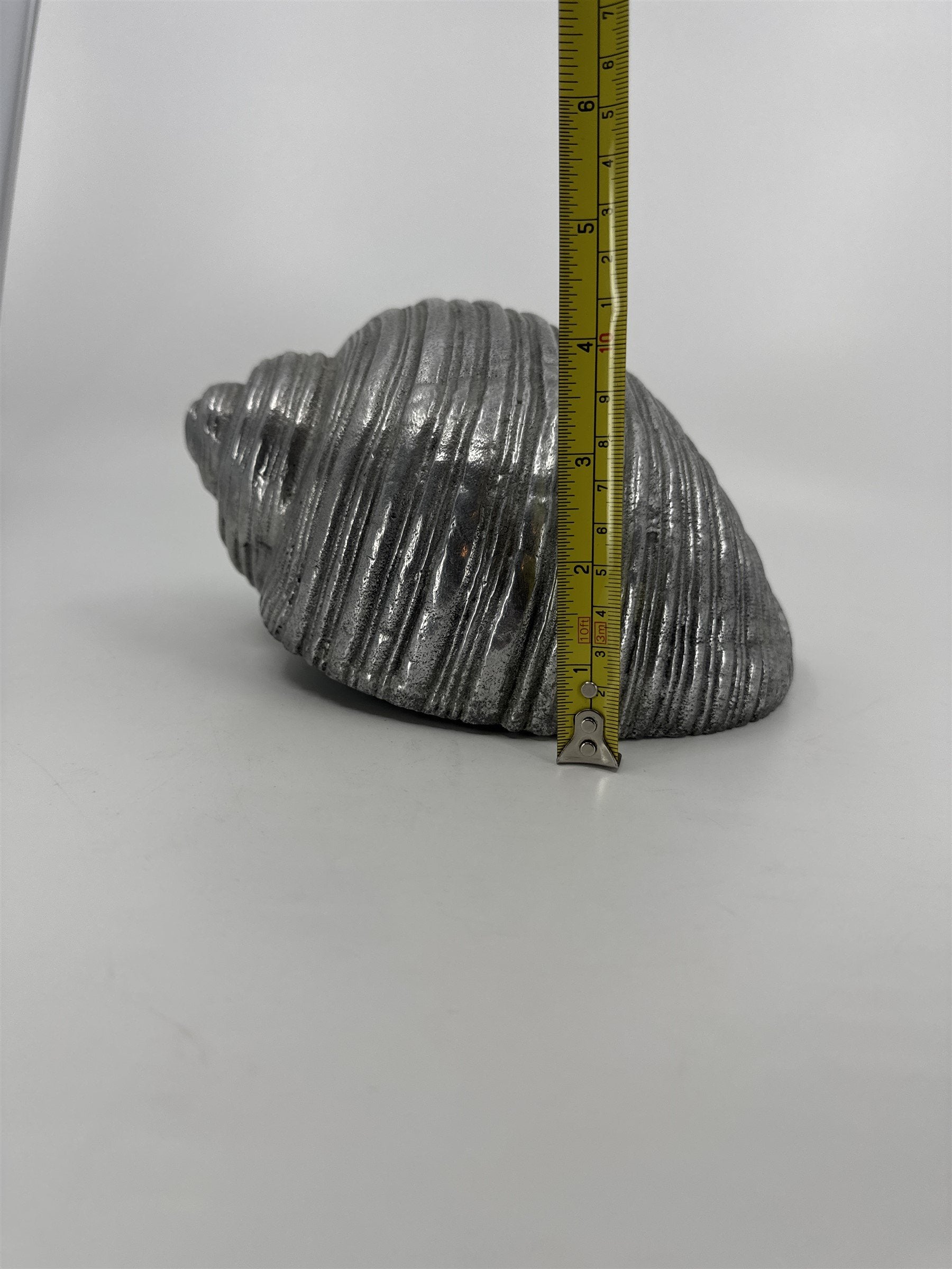 Metal Triton Conch Seashell Sea Shell Sculpture Made in India