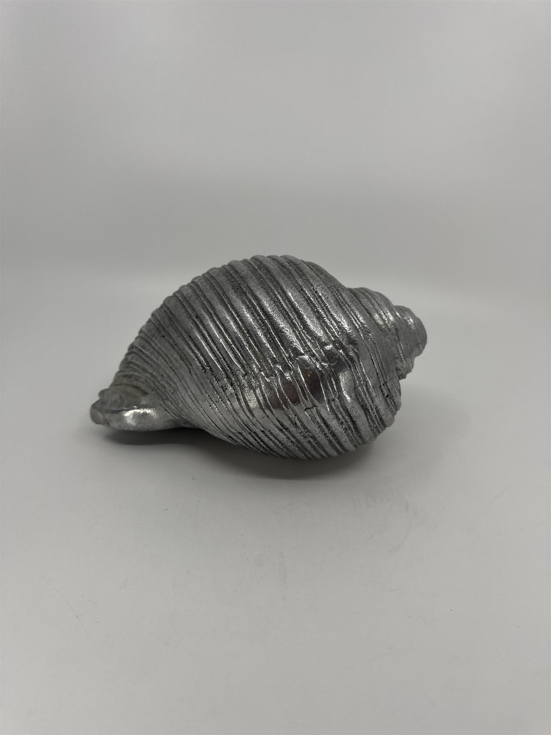 Metal Triton Conch Seashell Sea Shell Sculpture Made in India