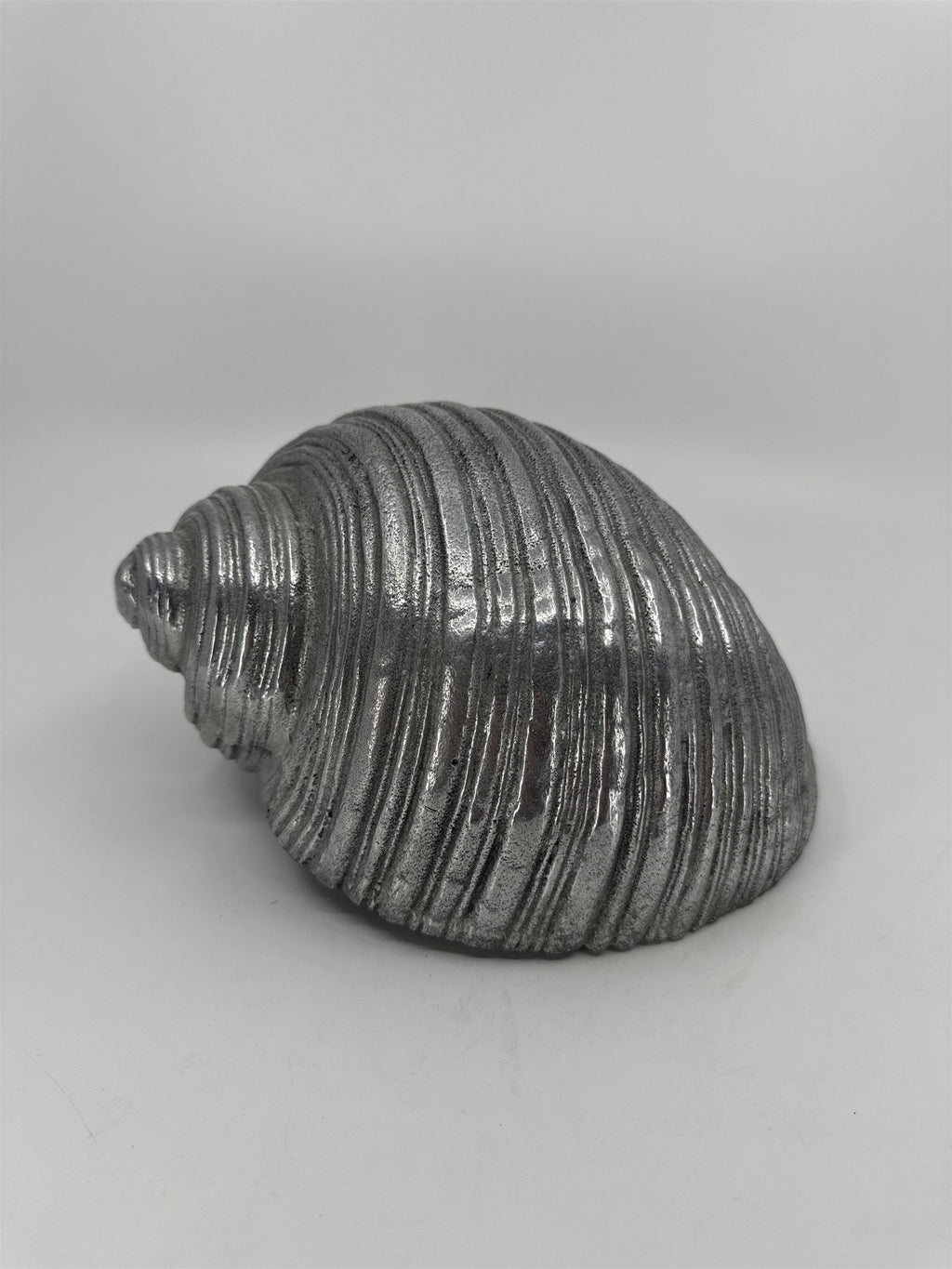 Metal Triton Conch Seashell Sea Shell Sculpture Made in India