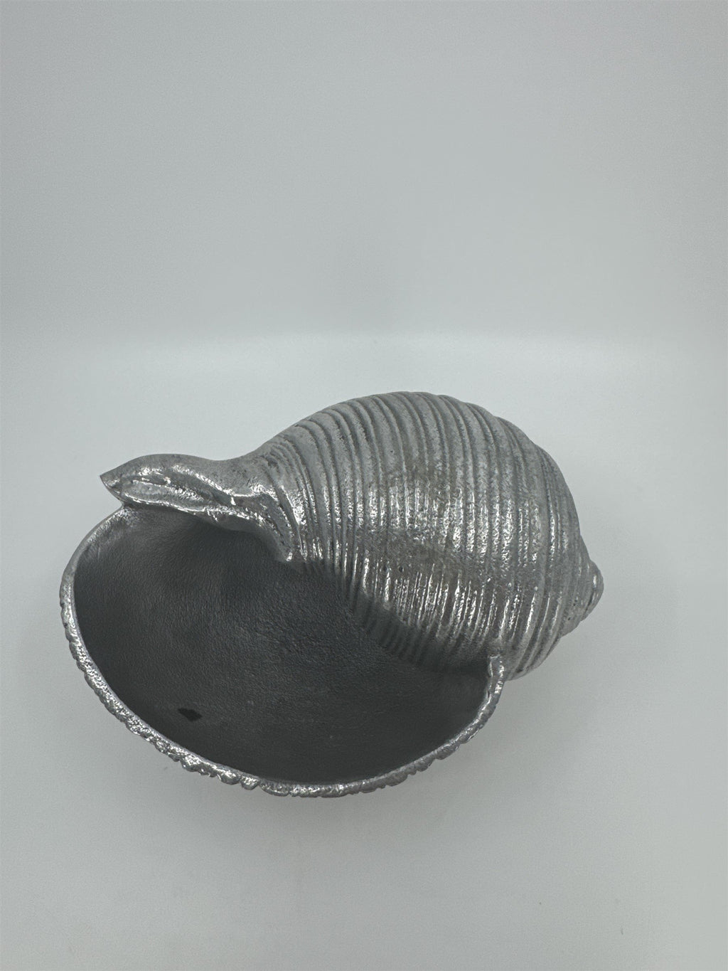 Metal Triton Conch Seashell Sea Shell Sculpture Made in India