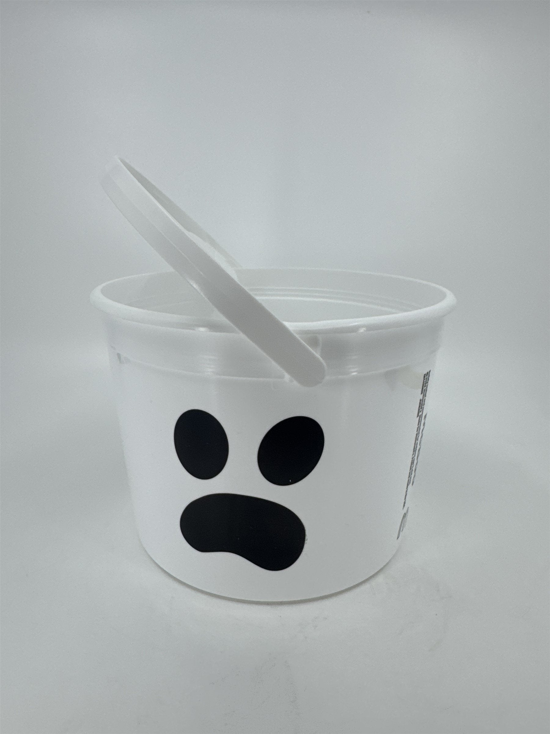 2022 McDonald's McBoo Ghost Pail Orange Happy Meal Toy Halloween Bucket