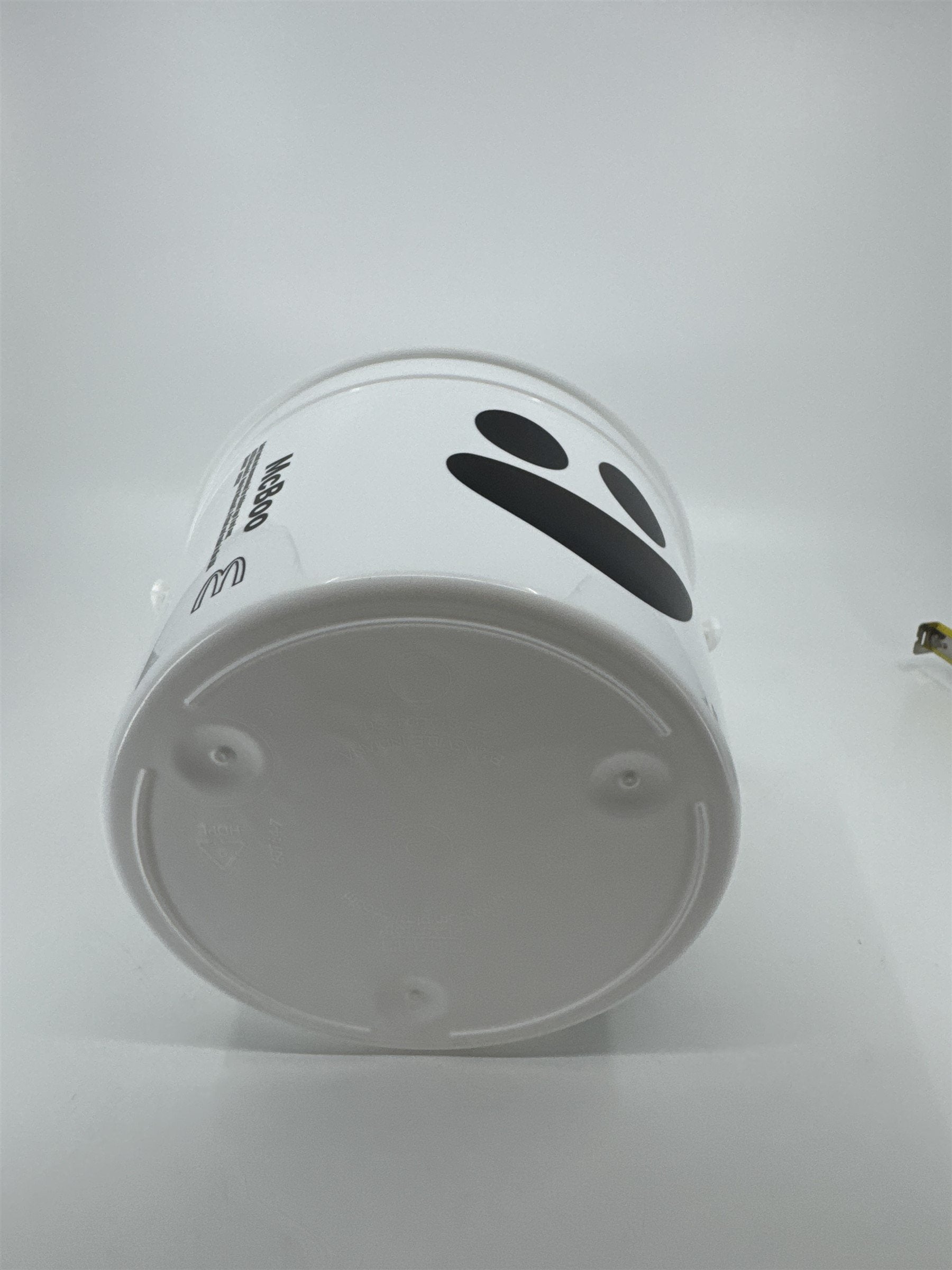2022 McDonald's McBoo Ghost Pail Orange Happy Meal Toy Halloween Bucket