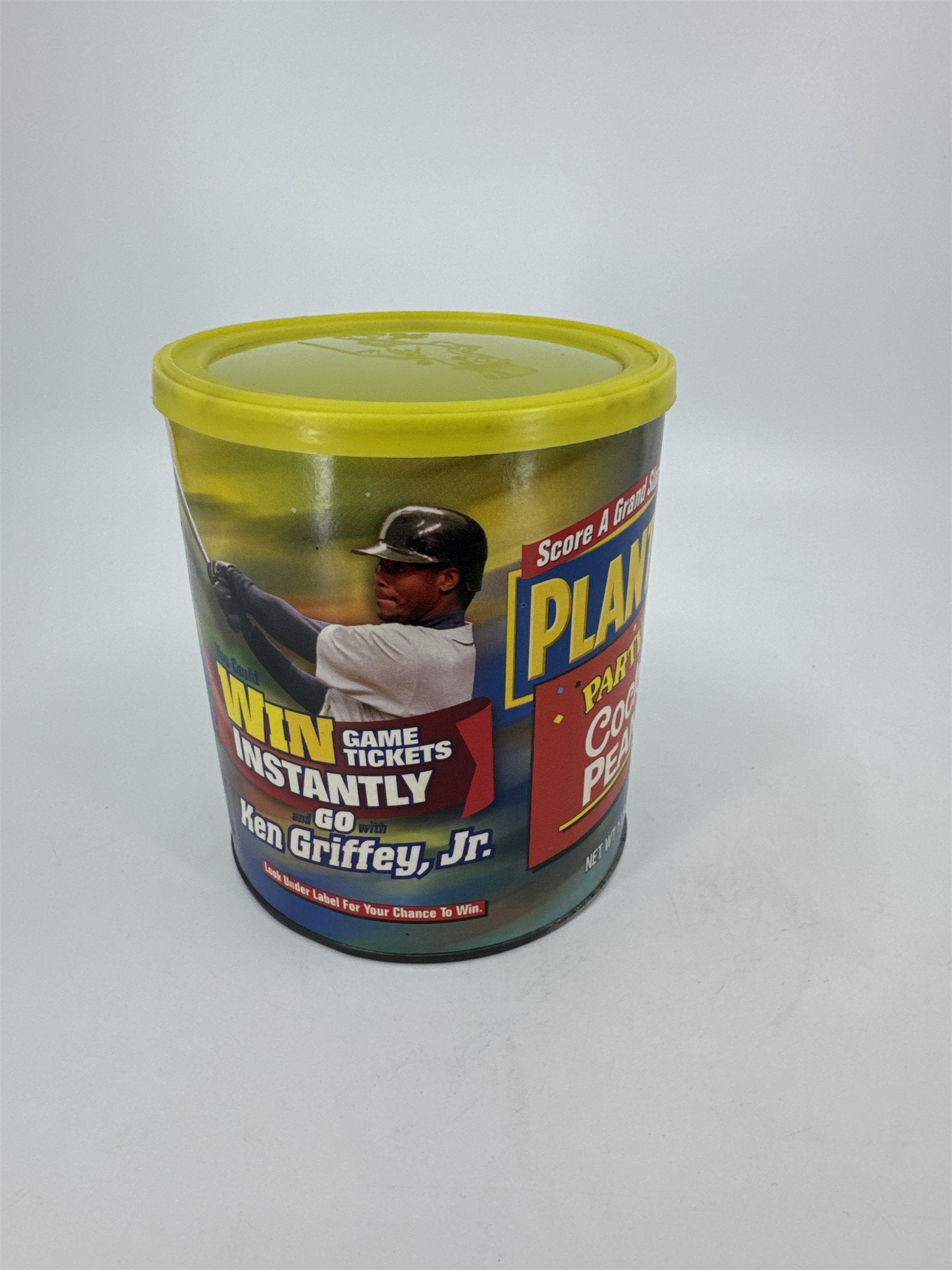 Vintage Empty Planters Peanuts Grand Slam Party Pack 1 LB Container Nabisco 2000
