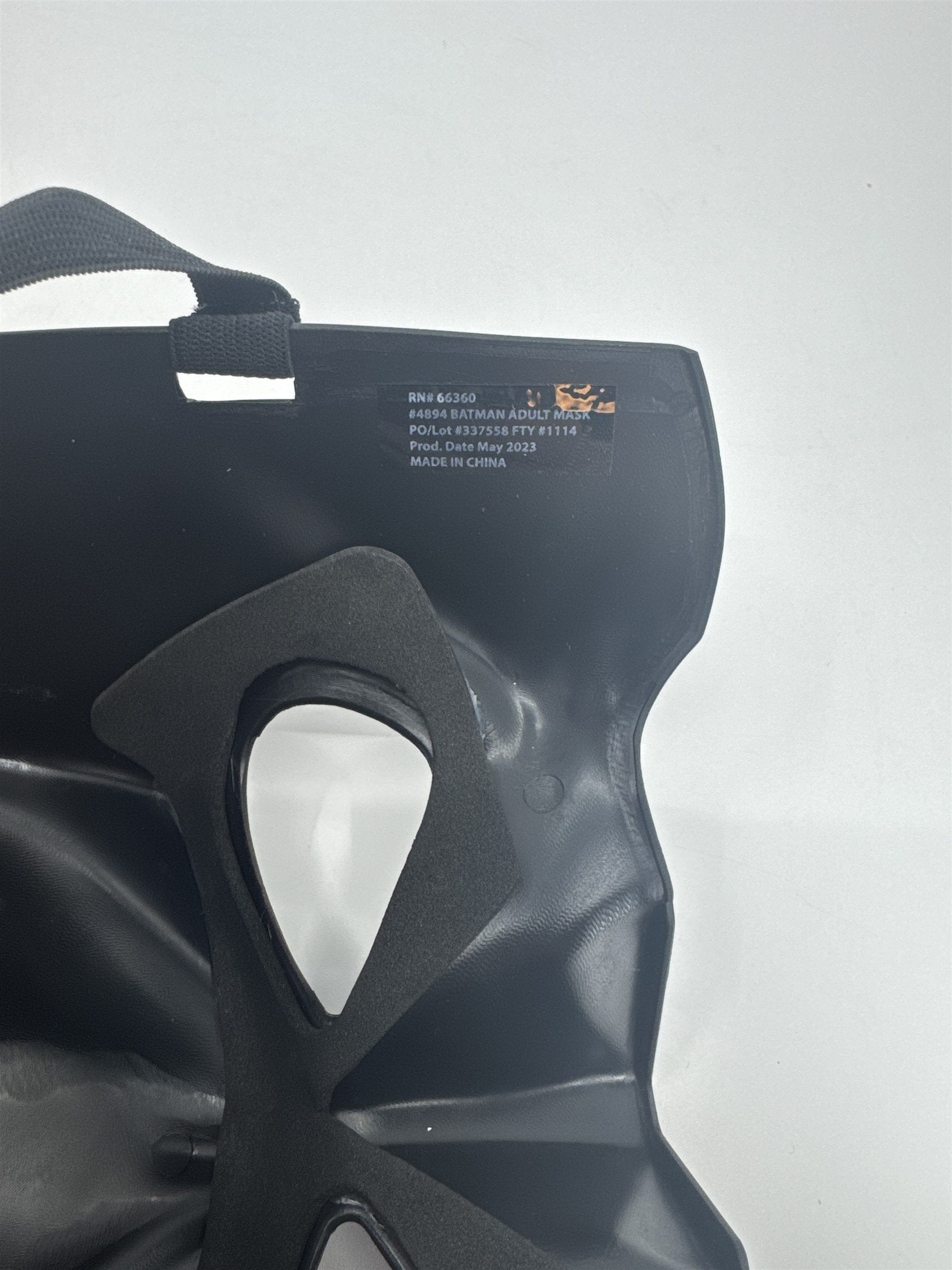 Batman Costume Facemask TM & DC Comics66360 4894 Batman Adult Mask Black