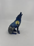 Call of the Wolf Figurine -Three Wolves Westland Giftware- Blue Night Sky Moon