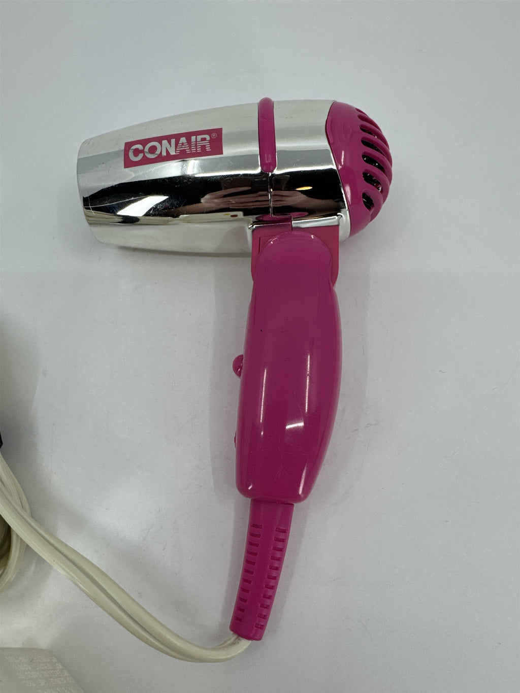 Mini Pink Conair Blow-dryer Model 054CSPW 125/250V AC 60Hz 800W Travel Hair Dry