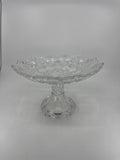 EAPG US Glass 15046 Victor Aka Shoshone Cake Stand Fruit Tray
