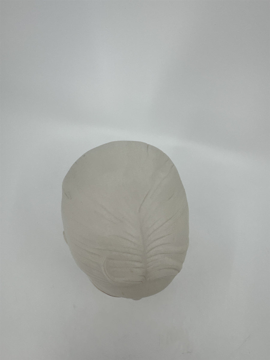 Vintage Holland Mold Pale Girl Bisque Head Bust of Child