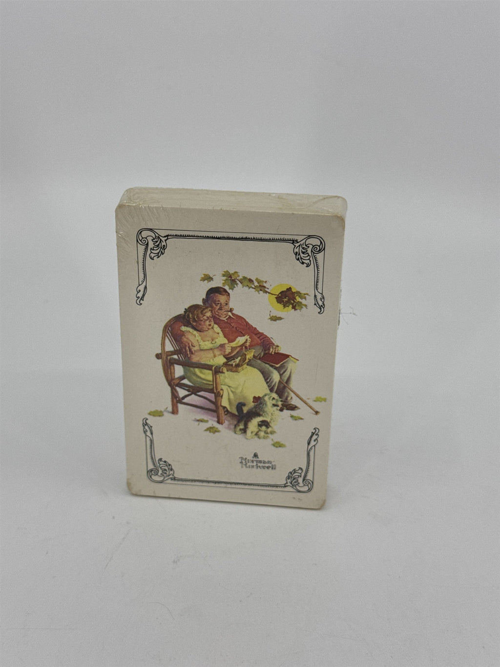 Vintage Norman Rockwell Playing Cards SEALED NOS Trump USA Cards Vintage Gift