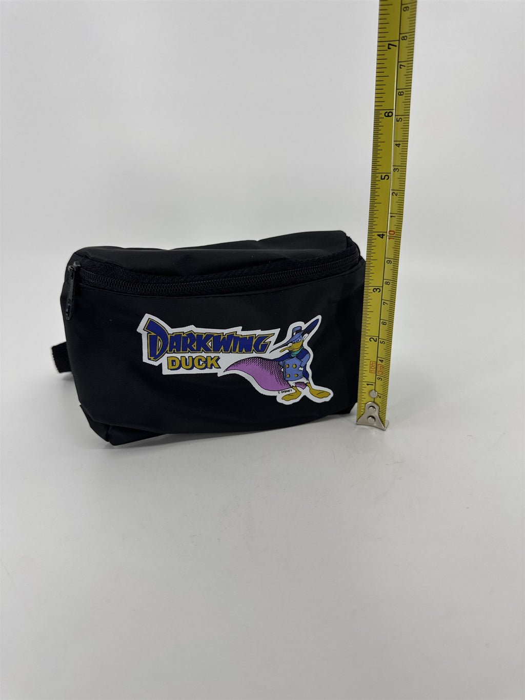 Vintage Disney Darkwing Duck Black Childs Fanny Pack Hip Bag 90s Kelloggs Prize