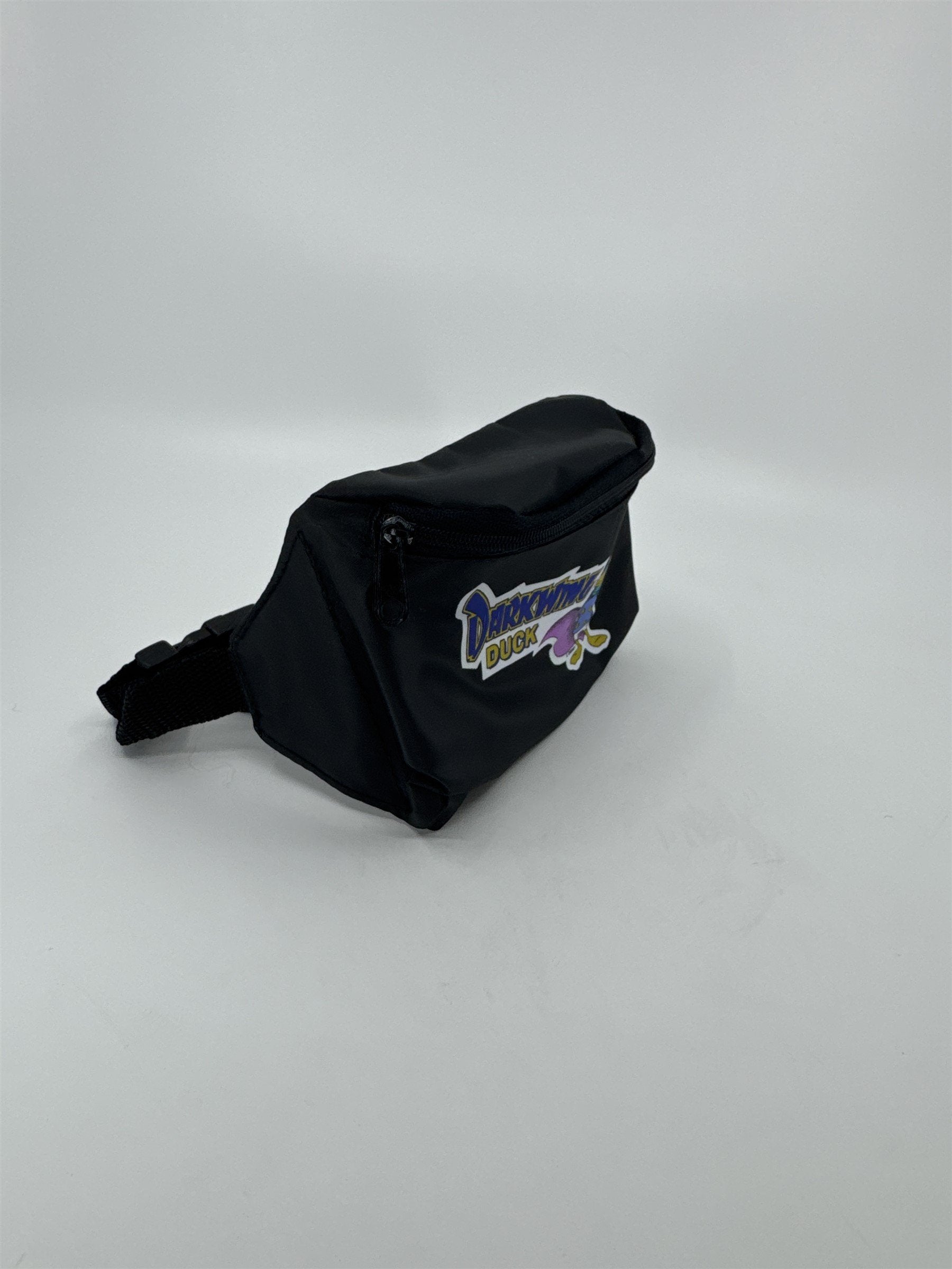 Vintage Disney Darkwing Duck Black Childs Fanny Pack Hip Bag 90s Kelloggs Prize
