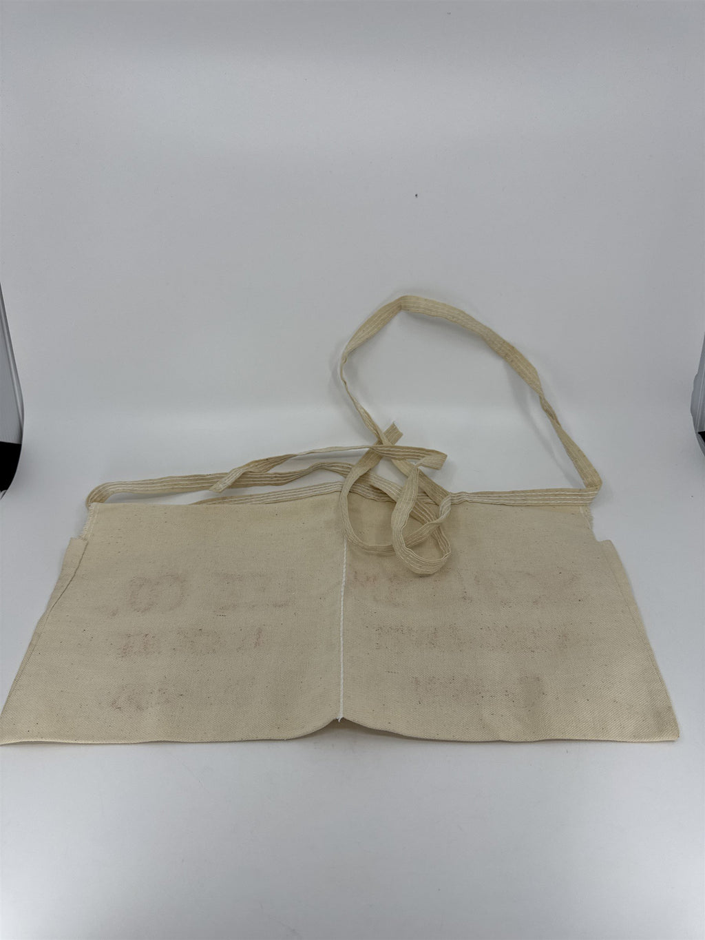 Vintage Lumber Yard Carpenter Advertising Apron Scouton Lee Co. PA NEPA