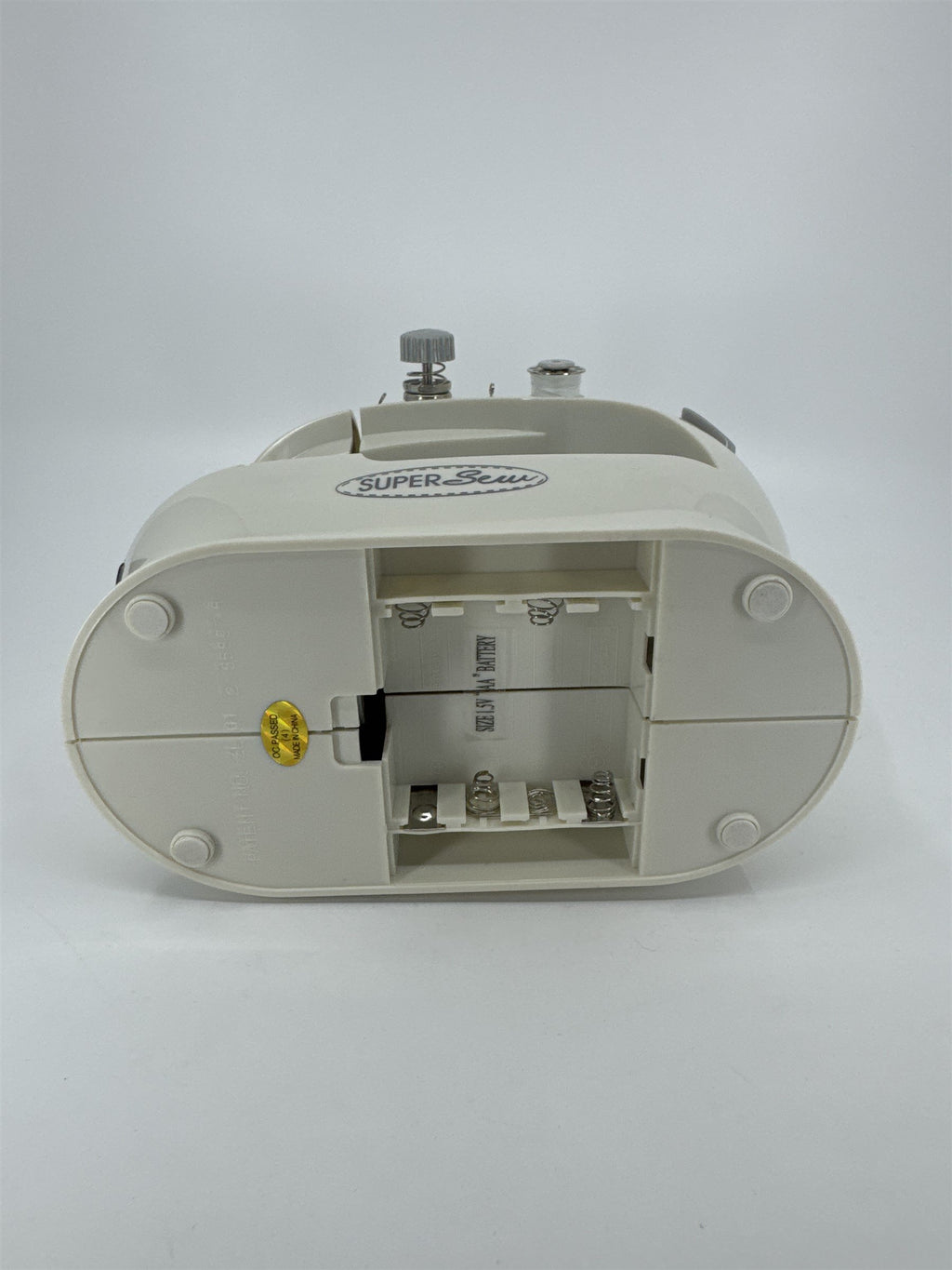 Super Sew Simple Sewing Machine with Foot Pedal AA Battery(AC Adapter Not Incl.)