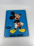 Vintage Jaymar Blue Mickey Mouse 10-Piece Cardboard Puzzle Brooklyn NY USA