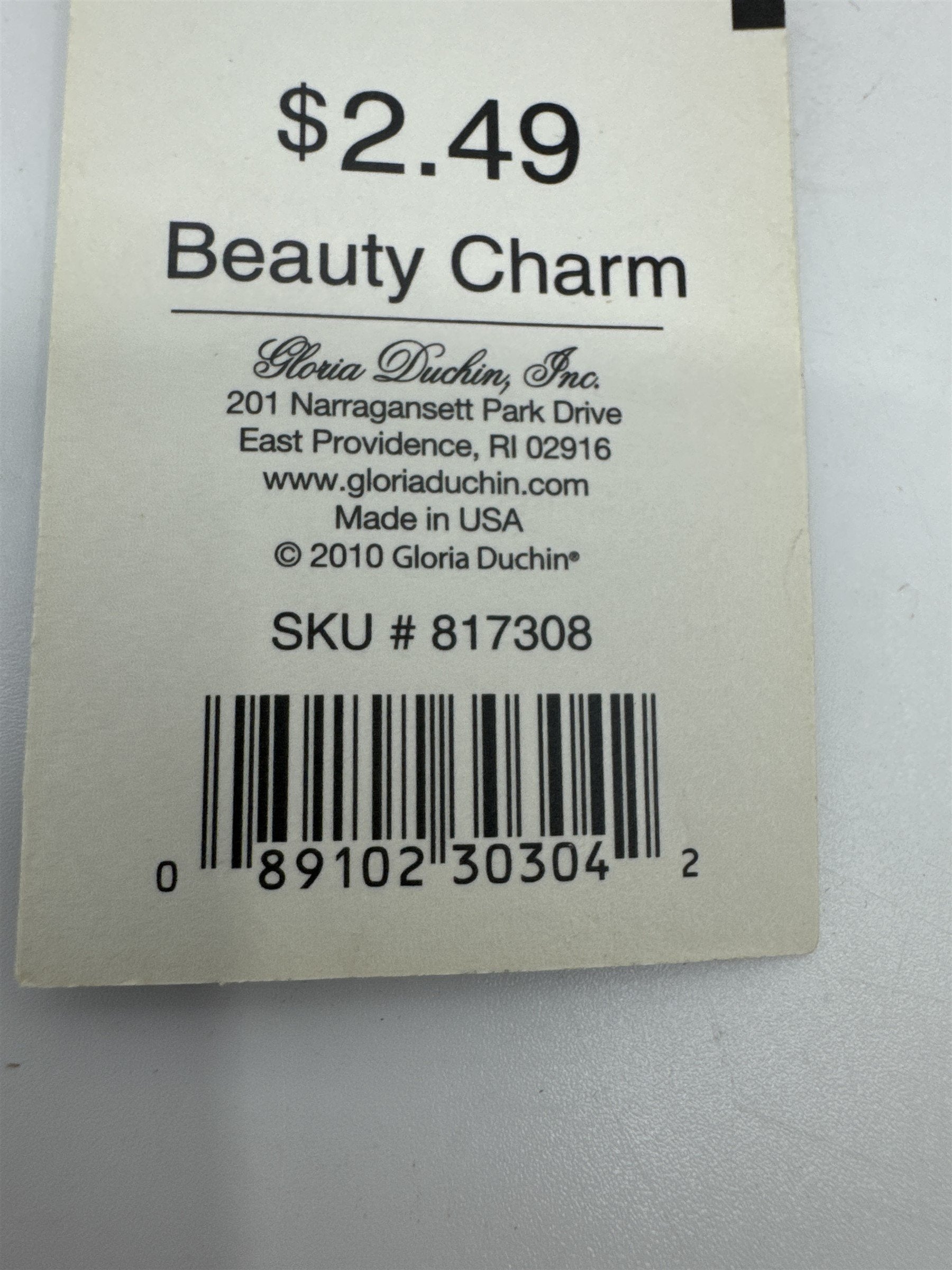 Gloria Duchin Sunglasses Beauty Charm Metal Made in USA NOS