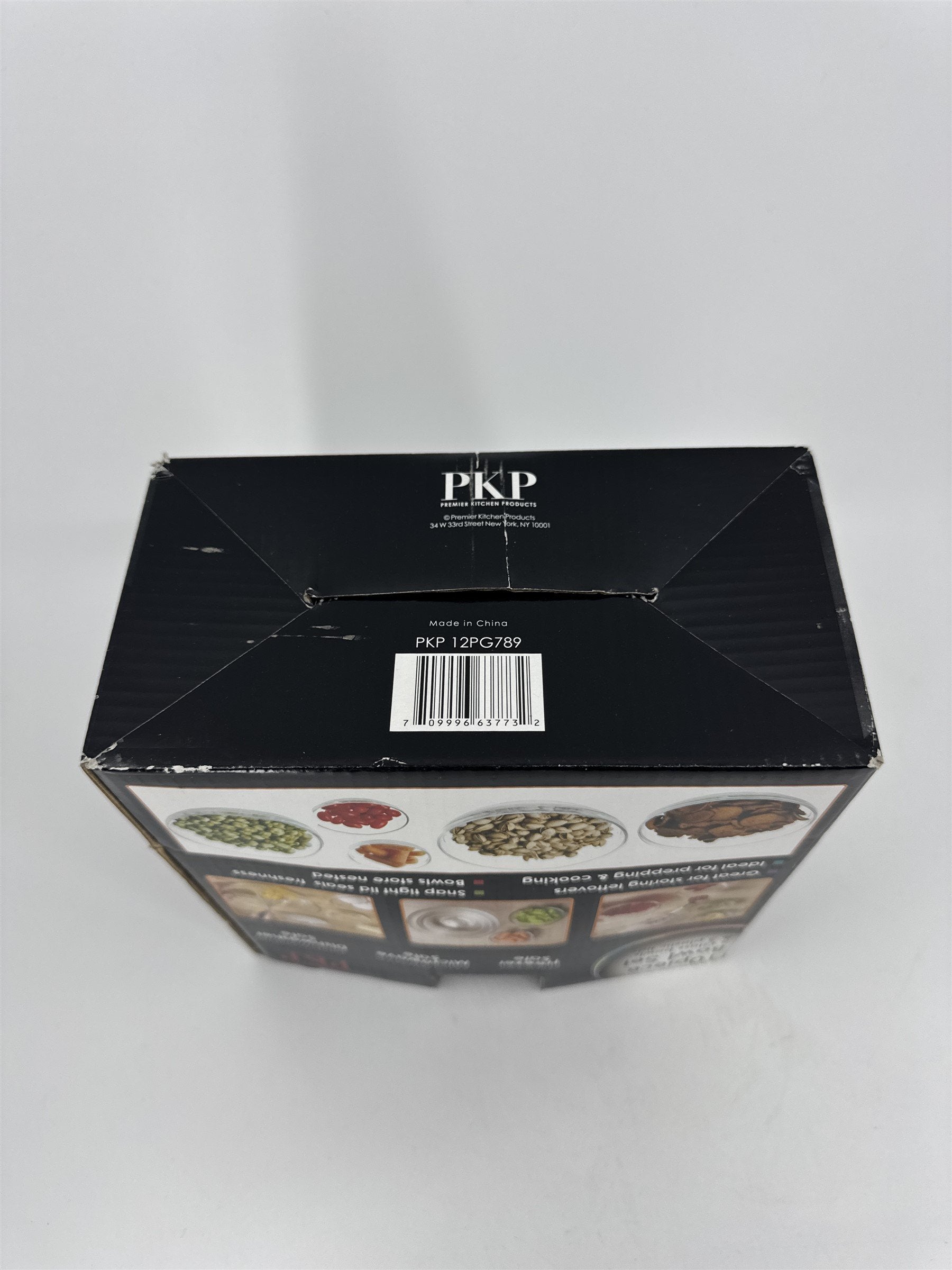 PKP Premier Kitchen Products NIB 10pc Glass Bowl Set /w Snap Tight Lids