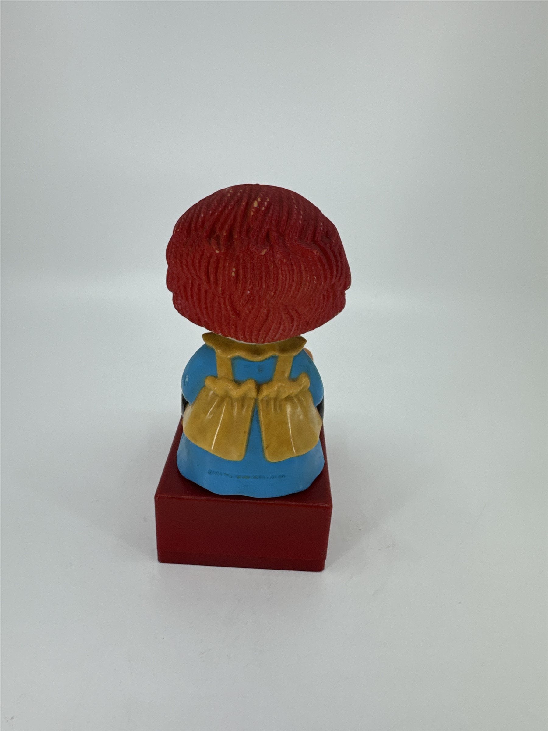 Vintage 1975 Staple with Raggedy Ann Plastic Stapler Nostalgic Toy