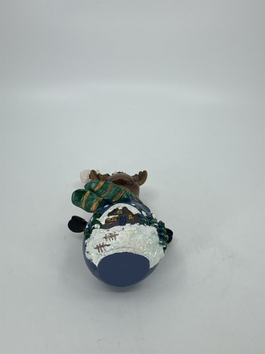Home Interiors and Gifts Vintage 2002 Let's Celebrate Christmas Moose Ornament