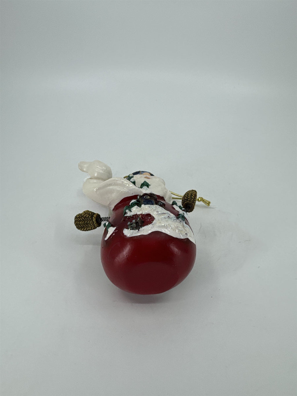 Home Interiors and Gifts Vintage 2002 Let's Celebrate Christmas Santa Ornament