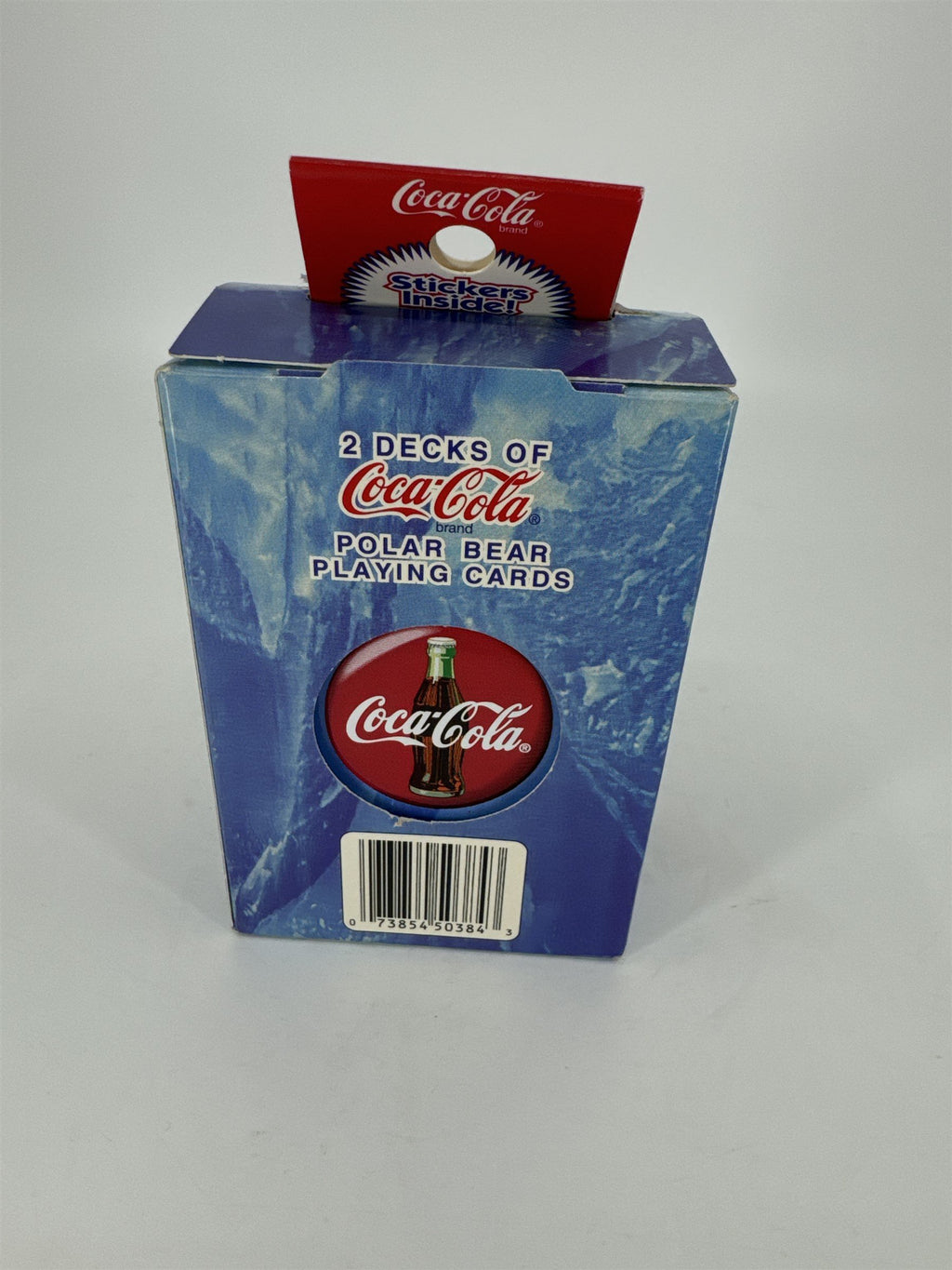 Bicycle 1998 Coca-Cola Polar Bear Playing Cards 2 Decks in Collectible Tin NOS