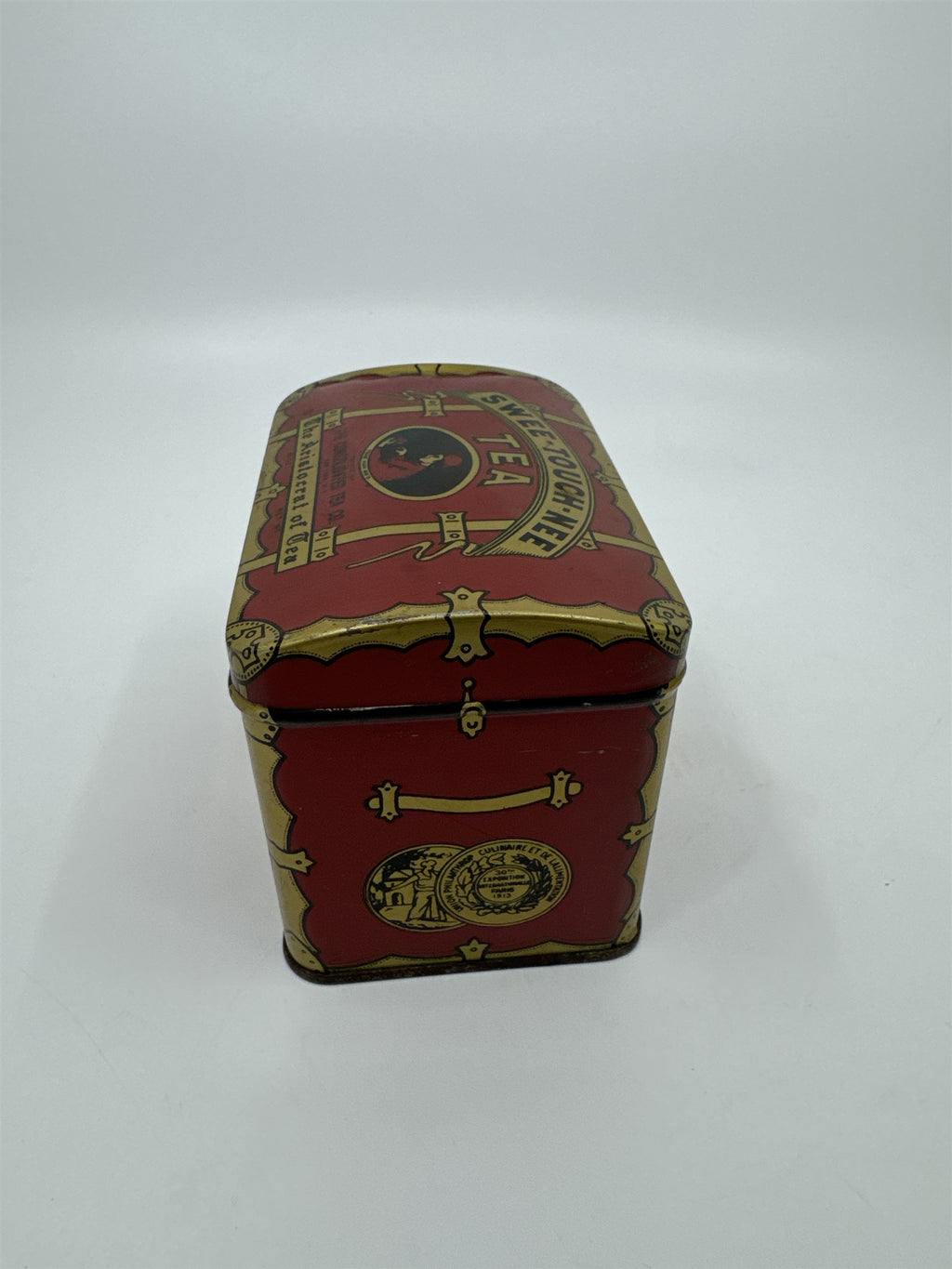 Vintage Swee-Touch-Nee Tea Empty Tin The Consolidated Tea Co Aristocrat of Tea