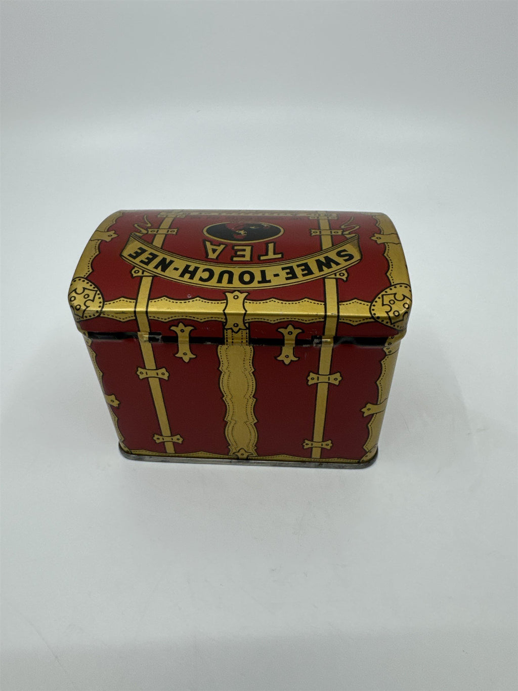 Vintage Swee-Touch-Nee Tea Empty Tin The Consolidated Tea Co Aristocrat of Tea