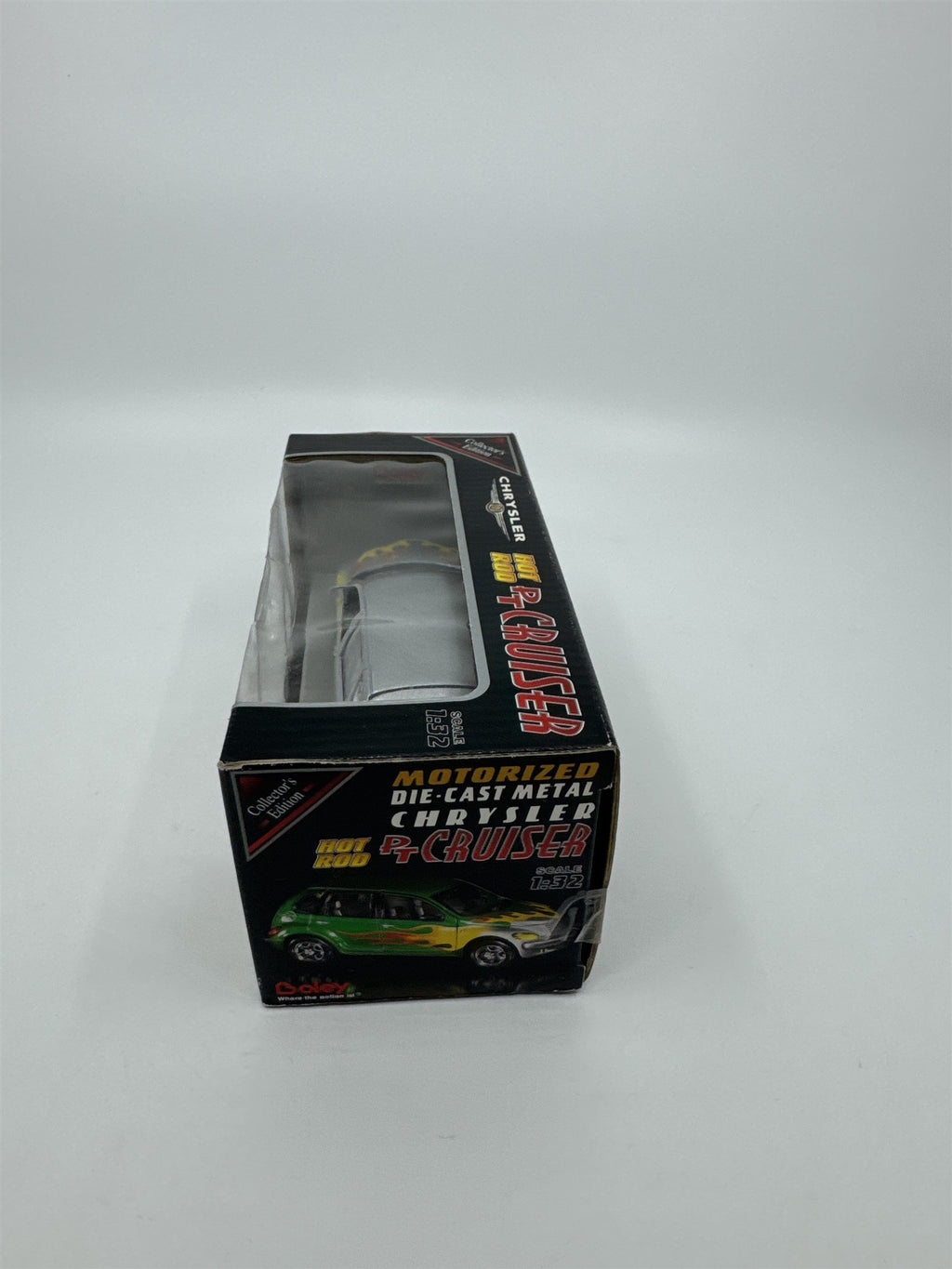 Vintage Boley Motorized Die-Cast Metal Crysler Hot Rod PT Cruiser FLAMES Action