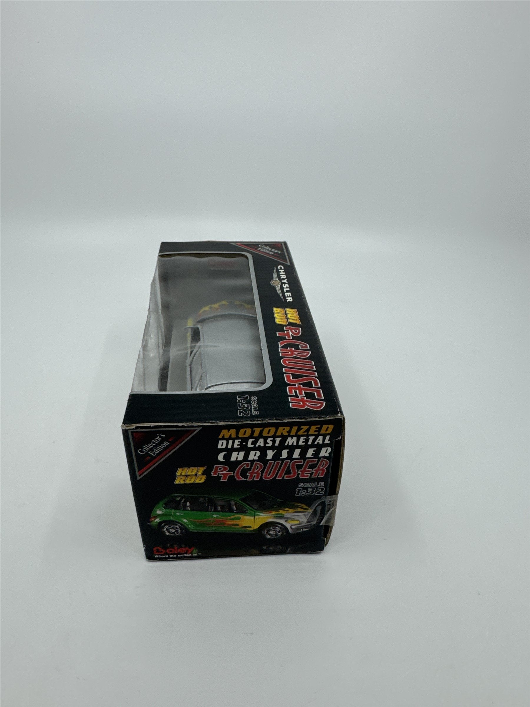 Vintage Boley Motorized Die-Cast Metal Crysler Hot Rod PT Cruiser FLAMES Action