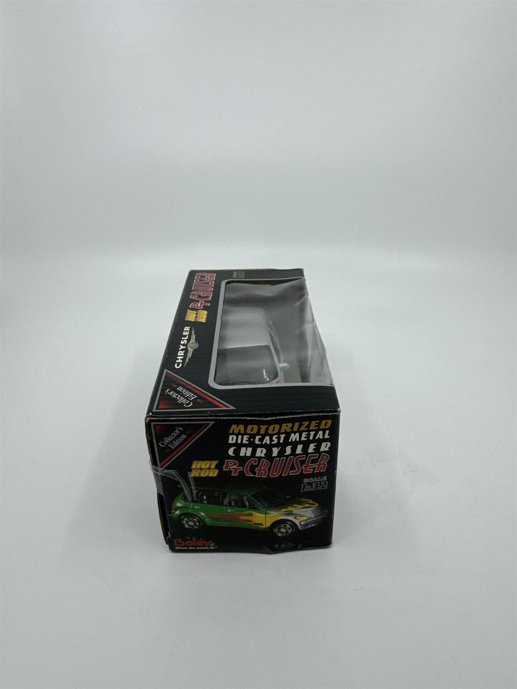 Vintage Boley Motorized Die-Cast Metal Crysler Hot Rod PT Cruiser FLAMES Action